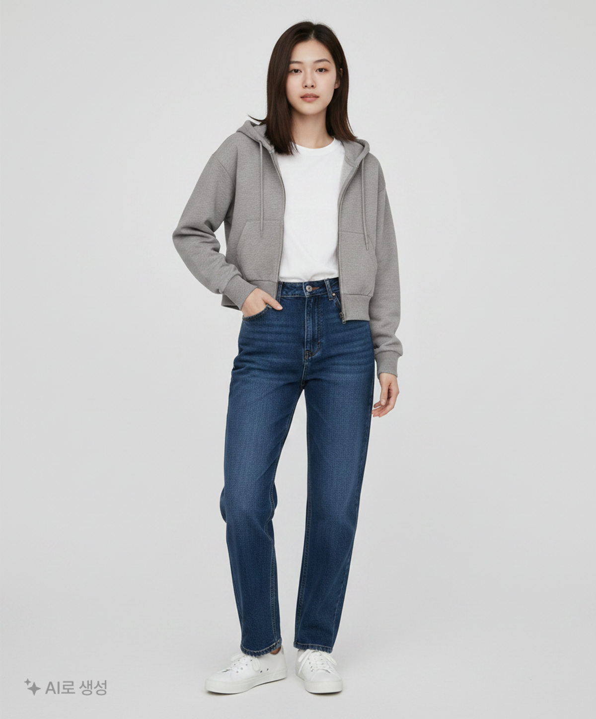 토피(TOFFEE) 후드 집업 OS