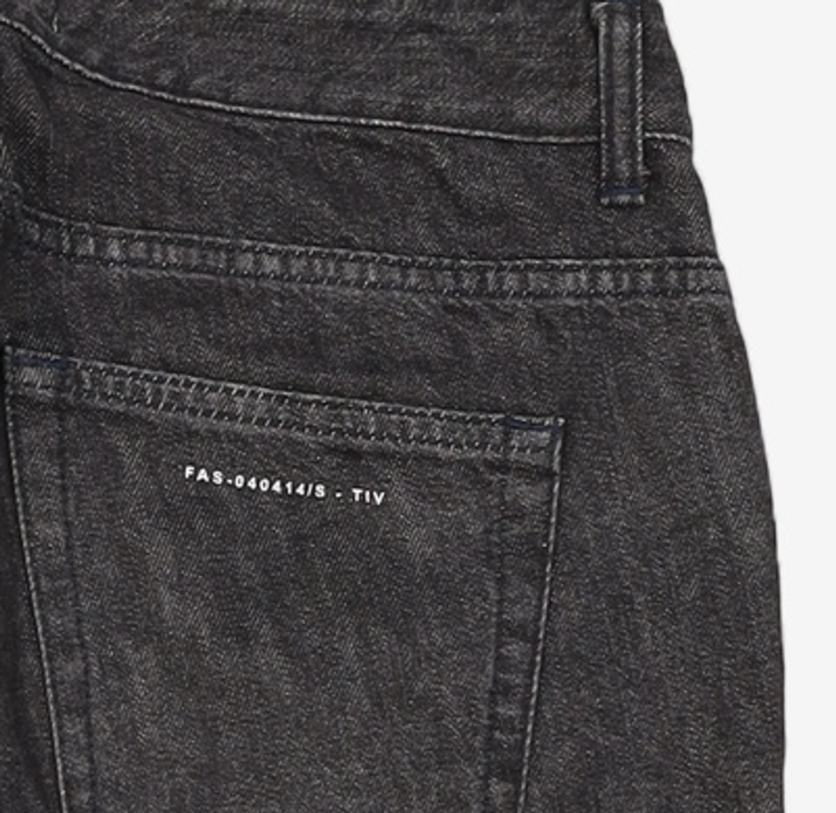 페이탈리즘(FATALISM) EVENT #0186 Heritage black mannish crop fit 48