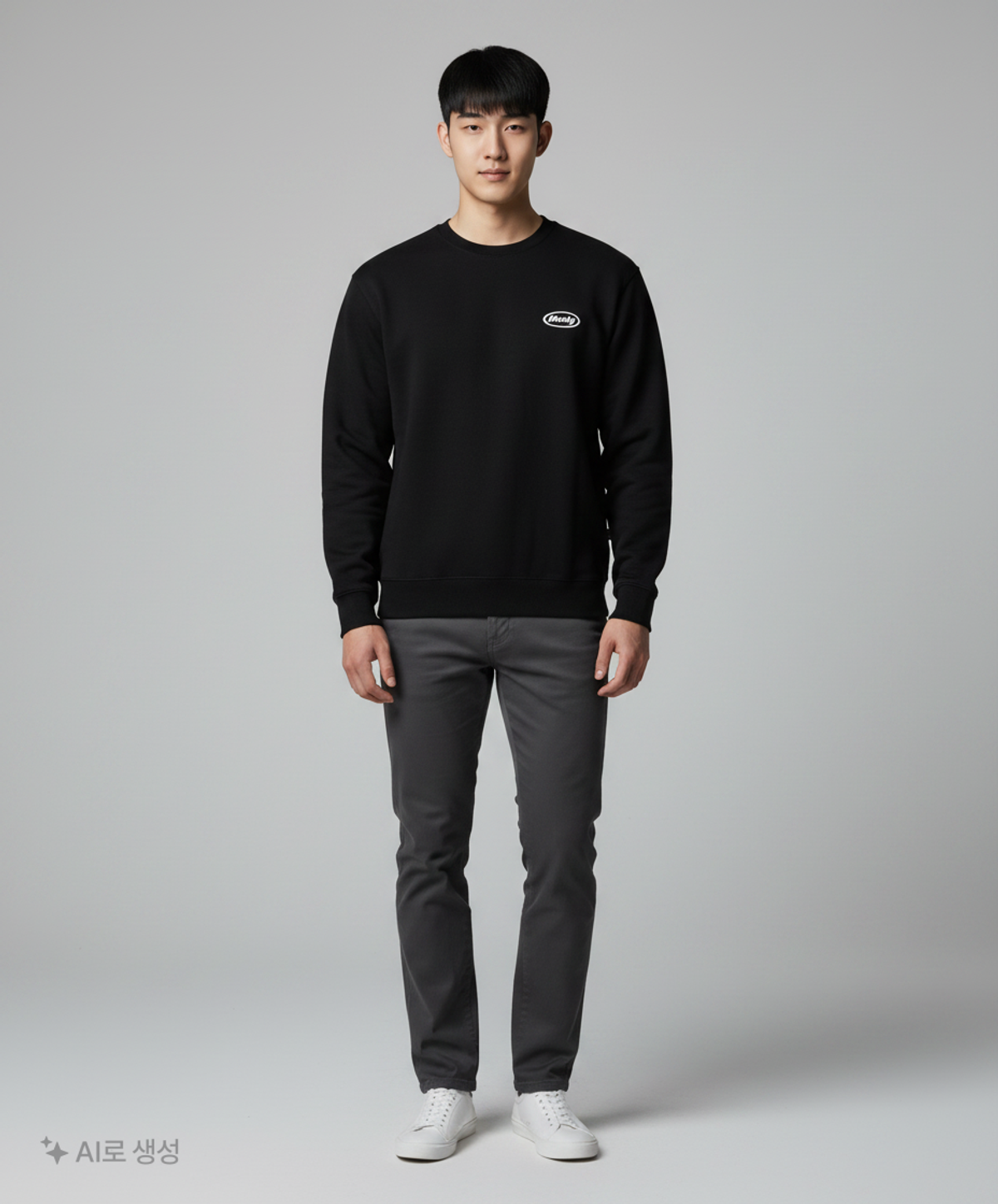 엠엠엘지(MMLG) [Mmlg] BI SWEAT (BLACK) L
