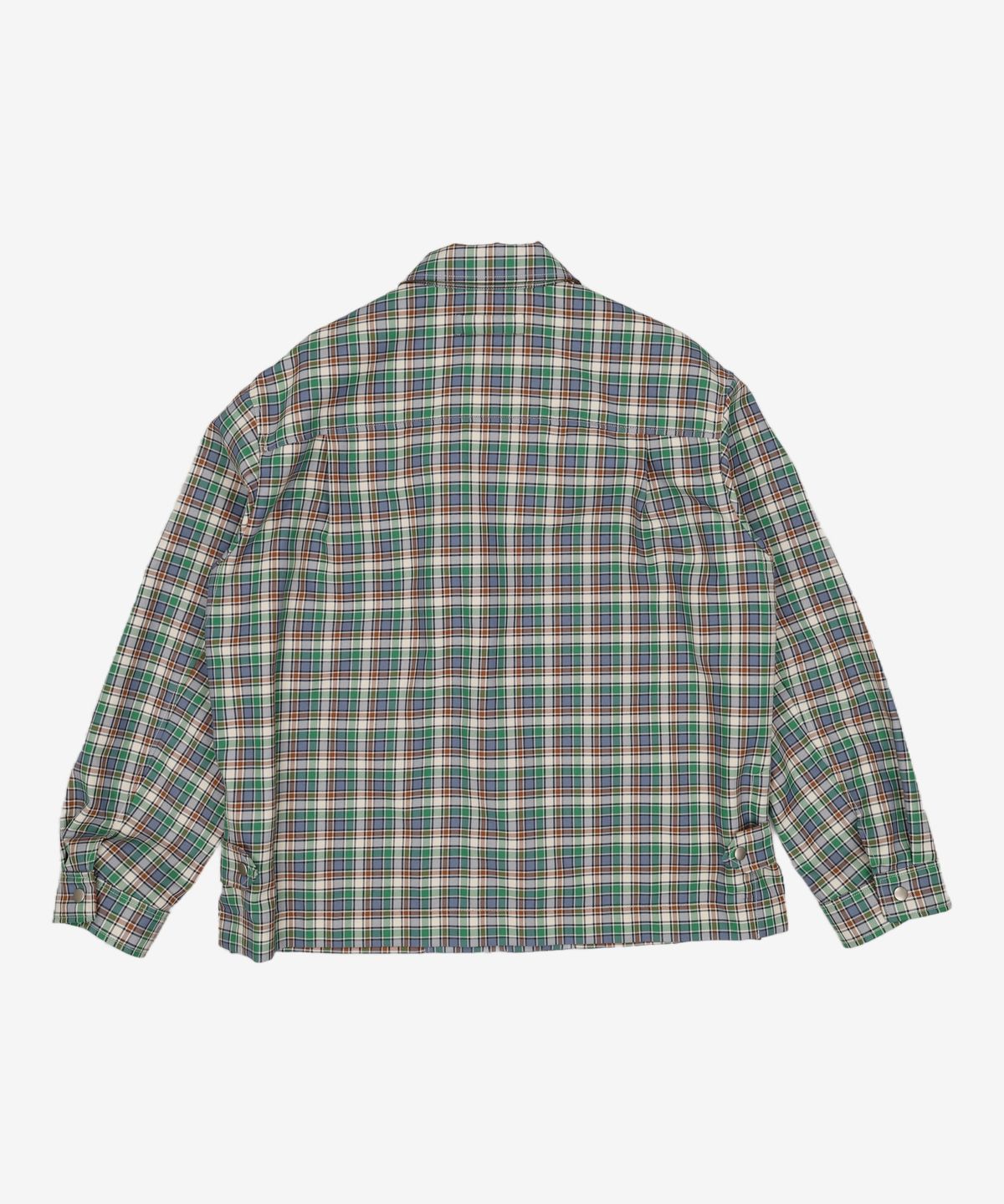 커스텀멜로우(CUSTOMELLOW) check coach jacket _CLUAM21111GRX 105