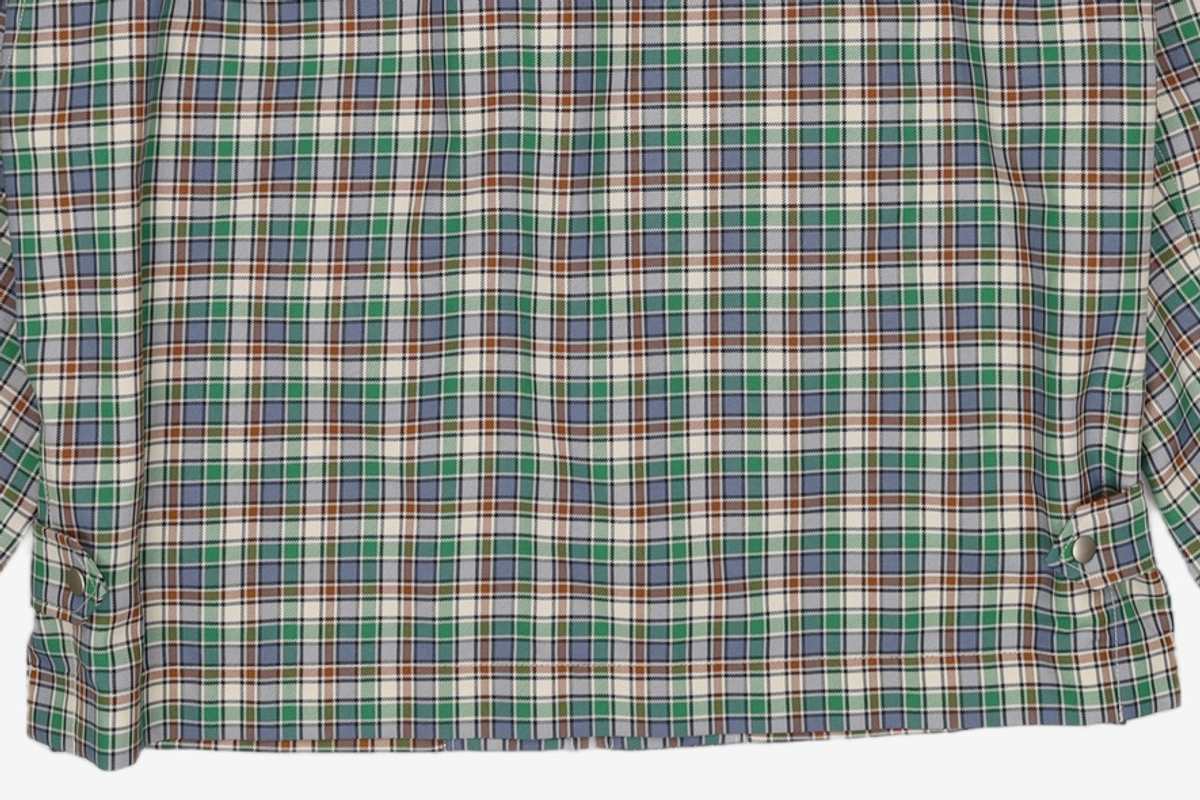 커스텀멜로우(CUSTOMELLOW) check coach jacket _CLUAM21111GRX 105
