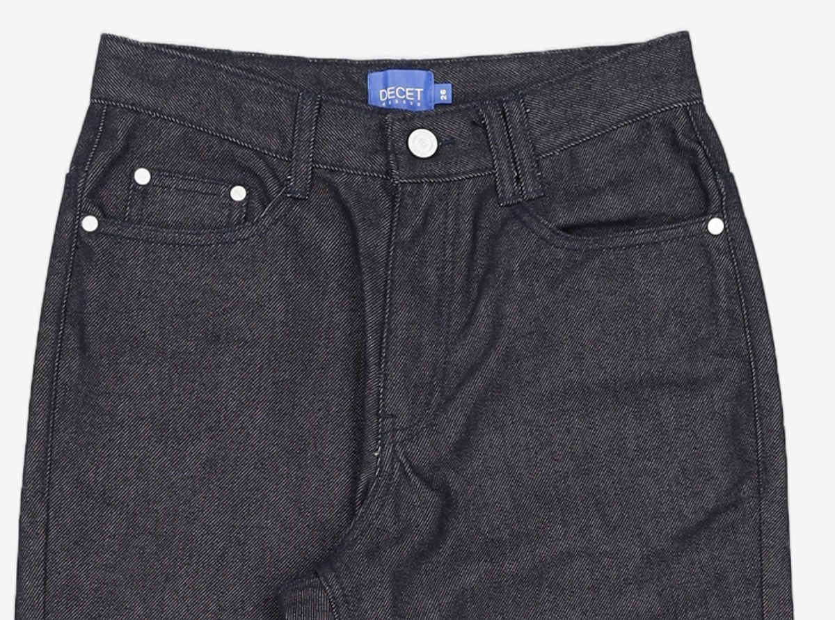 데케트(DECET) Dawn Semi Wide Jeans DCPT002CPIndigo 26