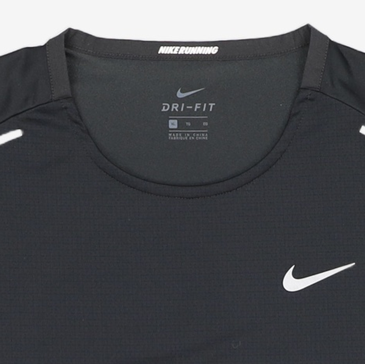 나이키(NIKE) 드라이 핏 라이즈 365 반소매 러닝 탑 M - 블랙 / CZ9185-013 XL
