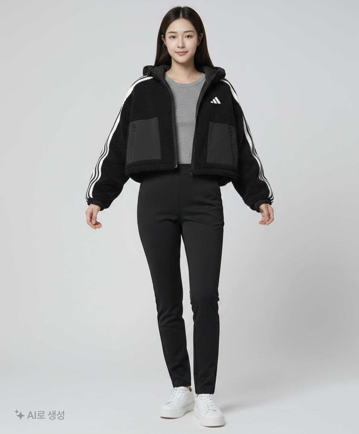 아디다스(ADIDAS) 플리스 XS