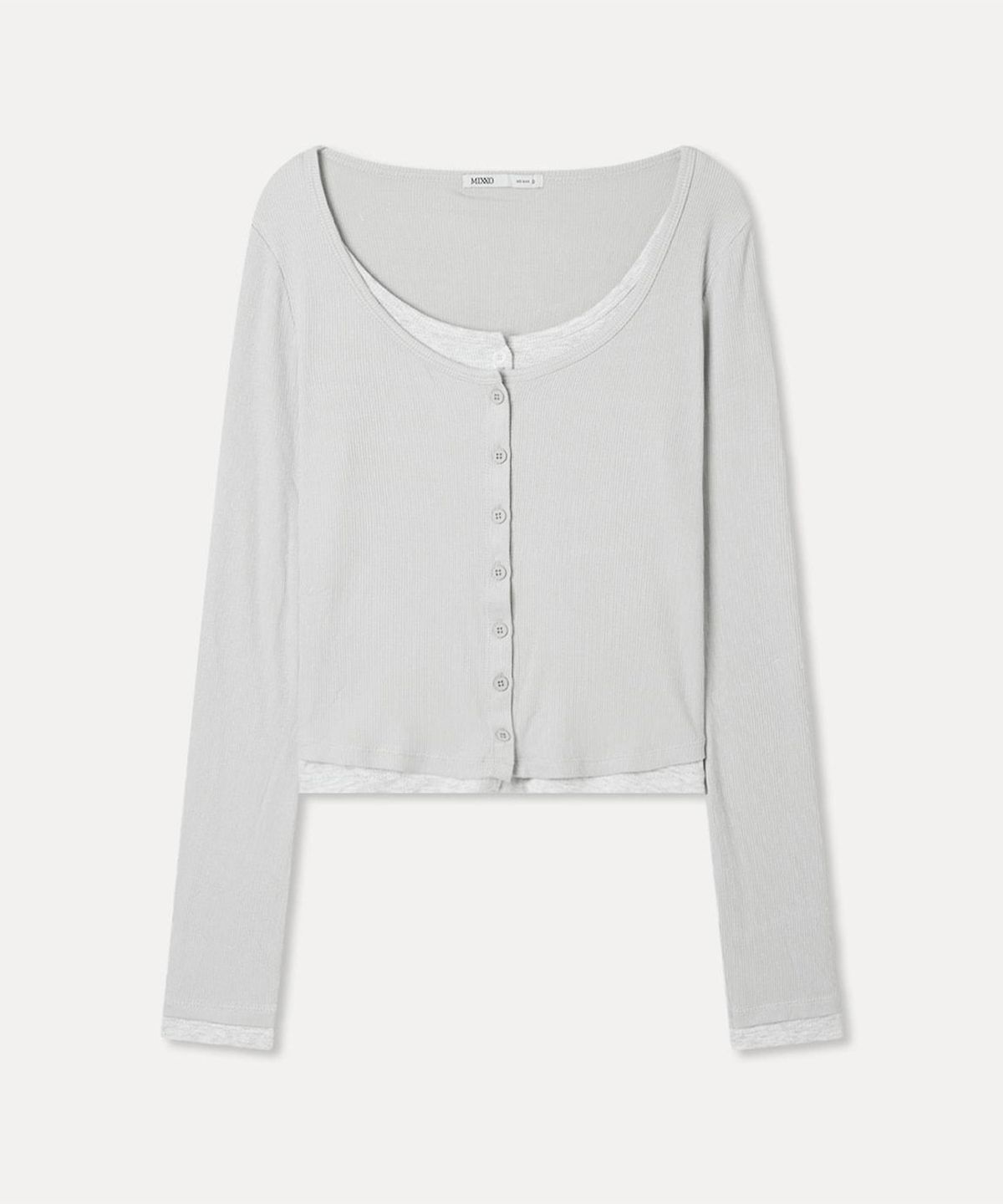 미쏘(MIXXO) 레이어드 가디건형 티셔츠_MIWCMG911A
