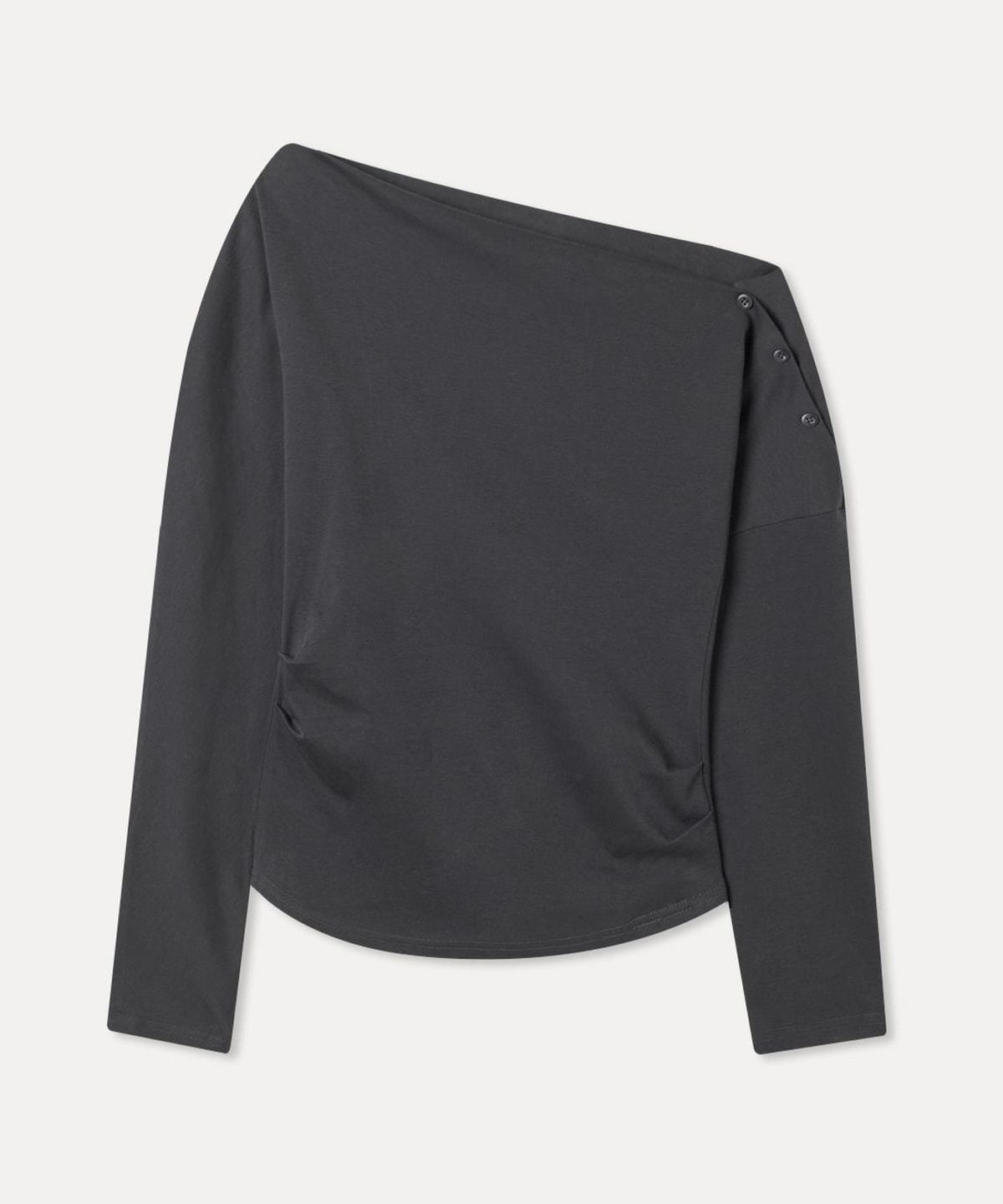 미쏘(MIXXO) 숄더 버튼 긴팔 티셔츠 RE LWG34SS_MIWLWG94QA