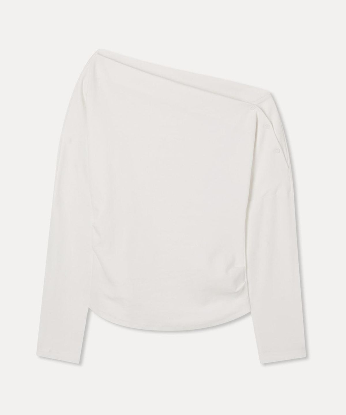 미쏘(MIXXO) 숄더 버튼 긴팔 티셔츠 RE LWG34SS_MIWLWG94QA