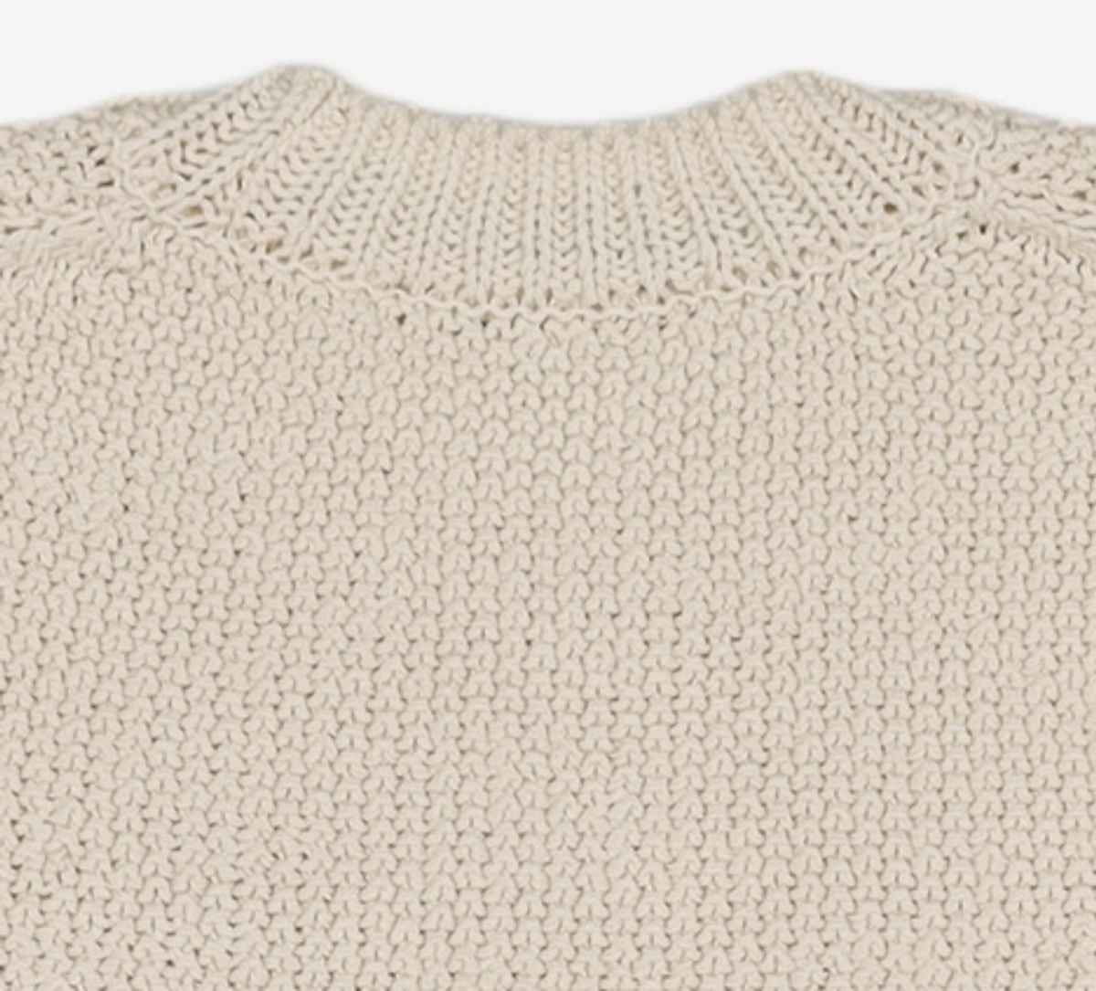 아모멘토(AMOMENTO) BALLOON SLEEVE KNIT TOP_ECRU 0