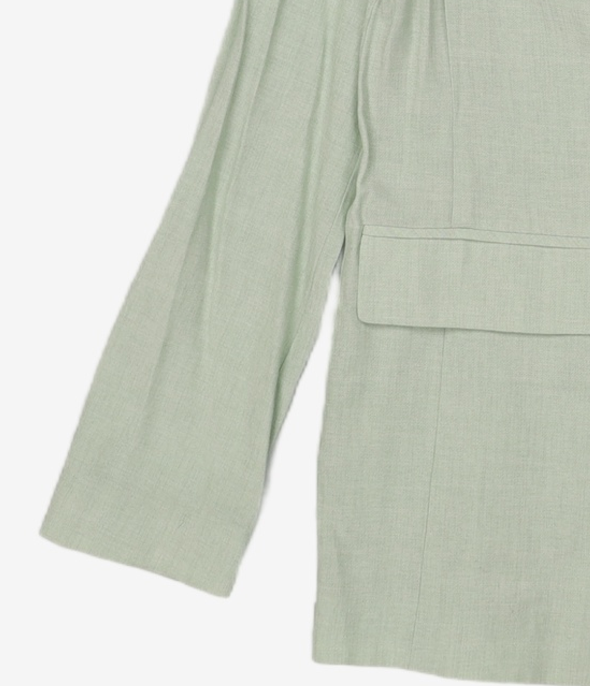 미쏘(MIXXO) [쏘미쏘자켓]폴리 테일러드 일자핏 싱글자켓 MIWJKB50PG S