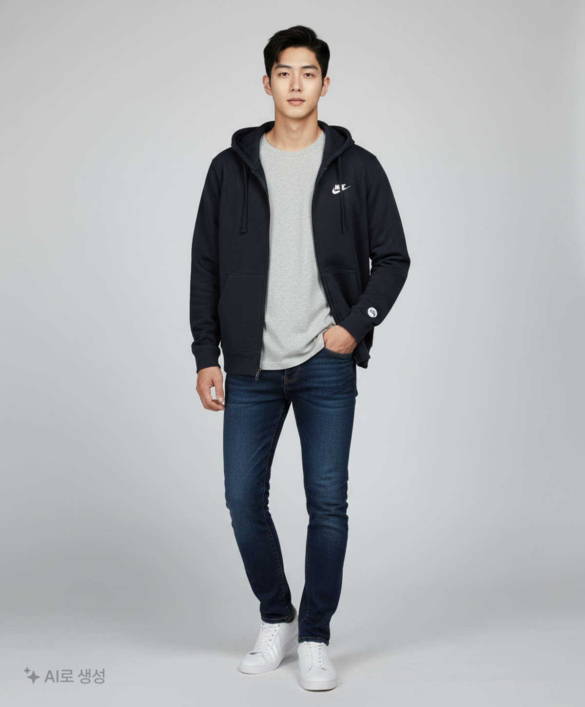 나이키(NIKE) 후드 집업 L