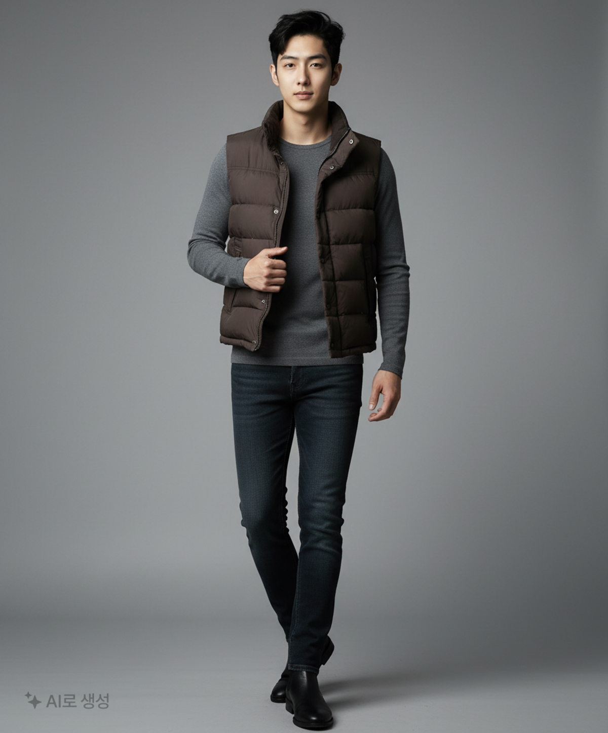 스파오(SPAO) 패딩 베스트 L