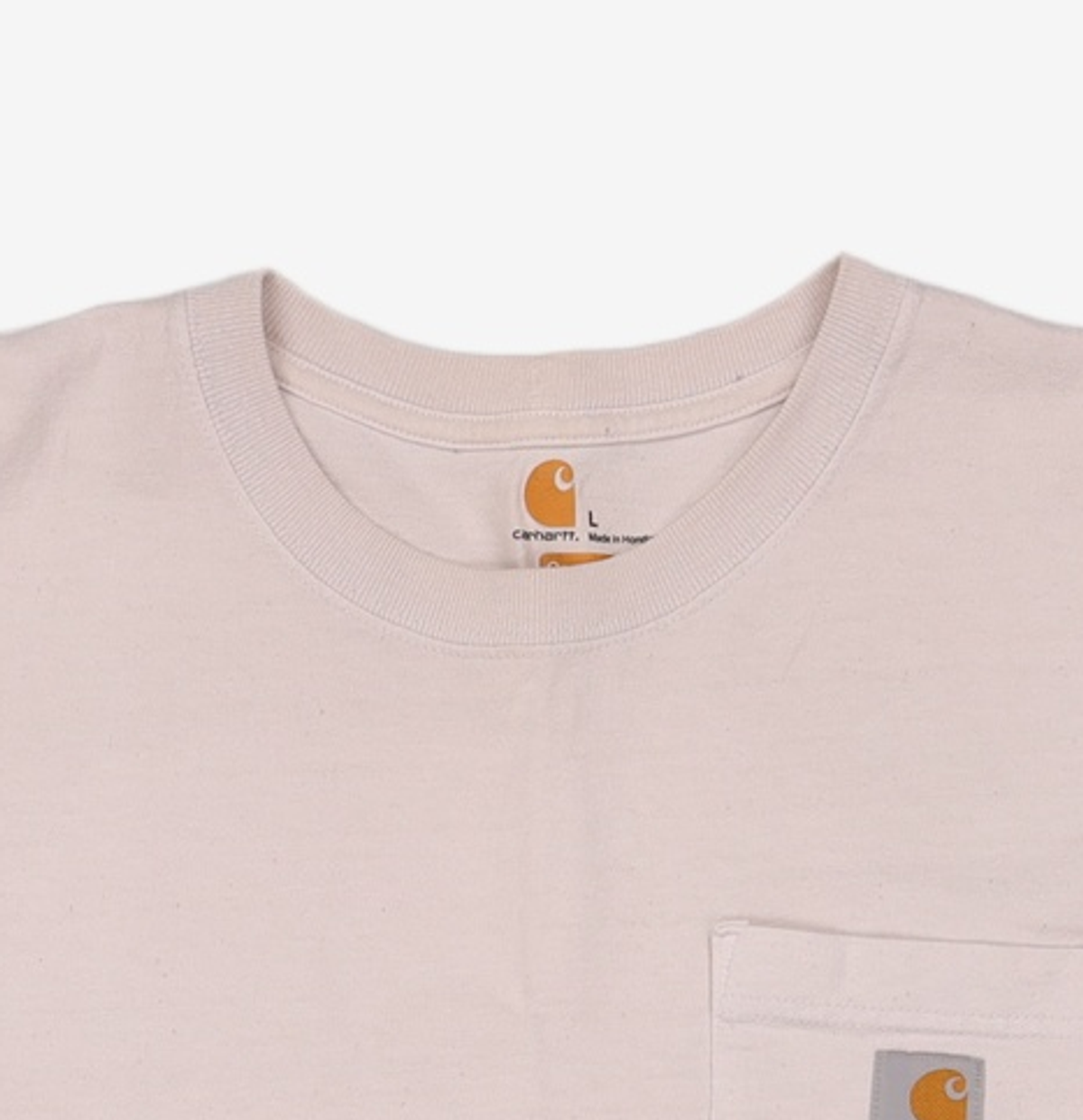칼하트(CARHARTT) K87 반팔티 (화이트) L