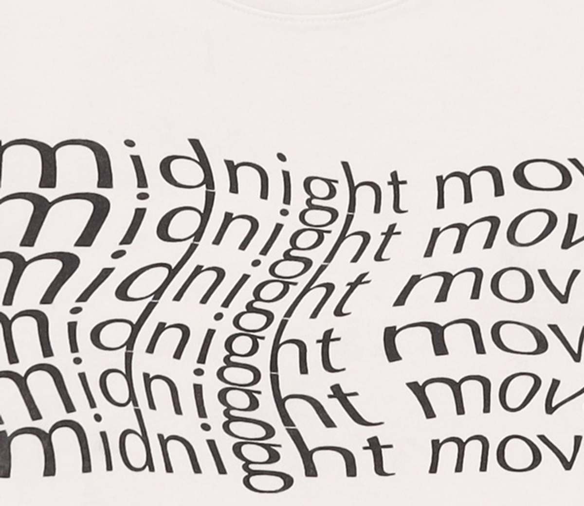 미드나잇 무브(MIDNIGHT MOVE) 반소매 티셔츠 XS