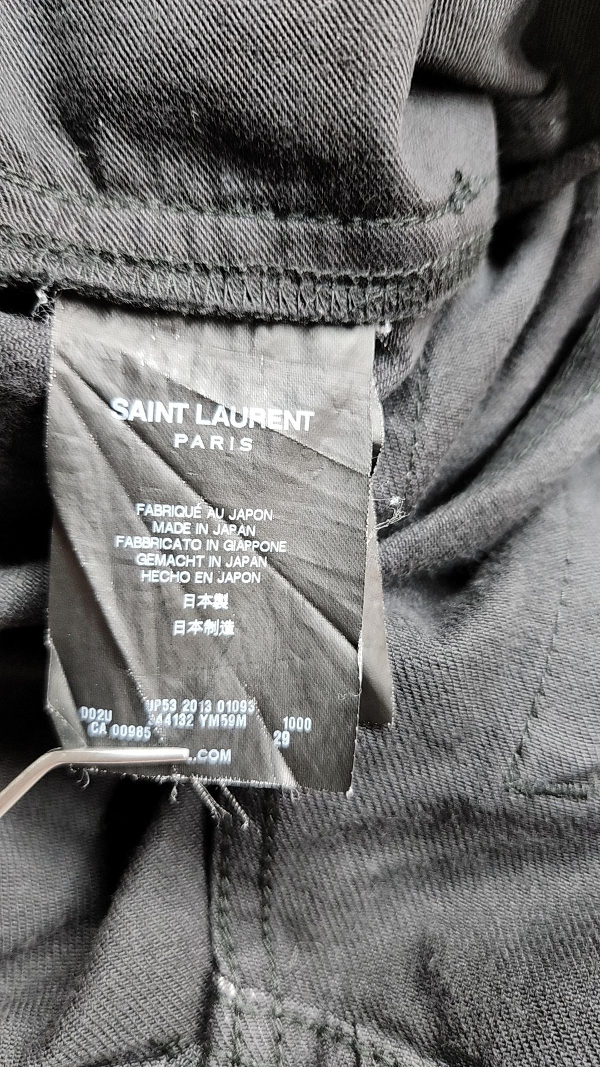 생로랑(SAINT LAURENT) 청/데님 팬츠 M