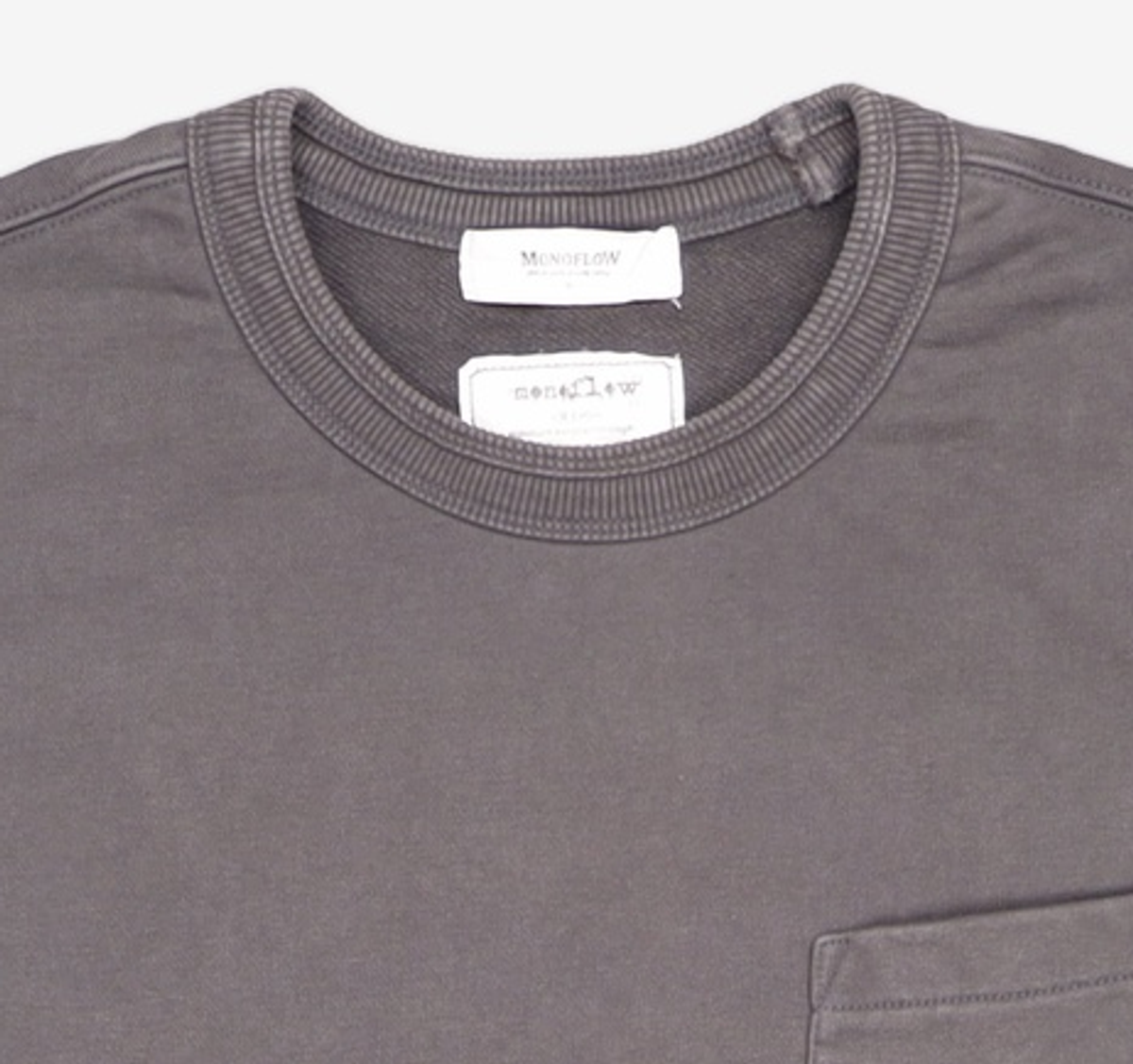 모노플로우(MONOFLOW) USA 코튼 포켓 스 셔츠 USA COTTON SWEATSHIRTS M