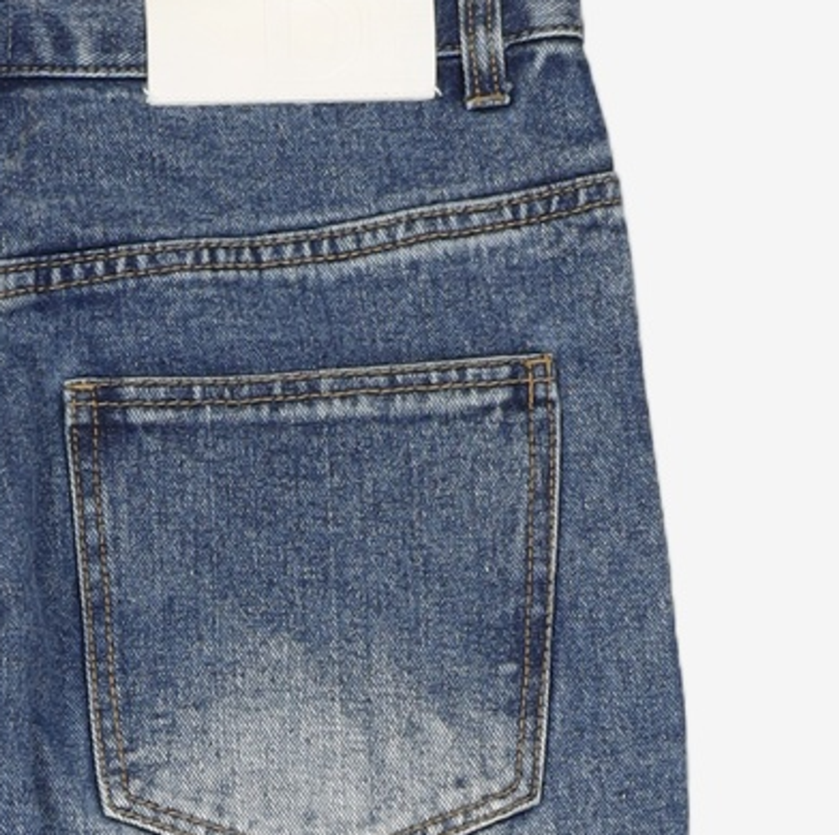 데케트(DECET) Dawn Semi Wide Jeans DCPT002LaserBlue 28