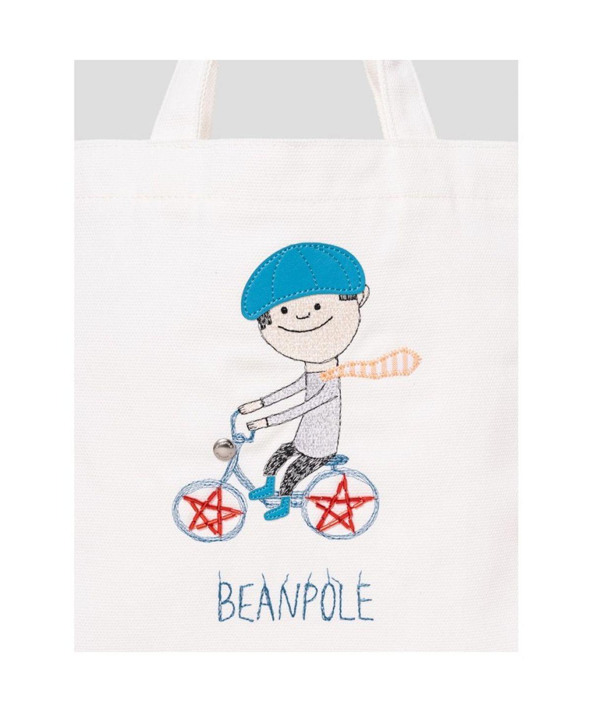 빈폴 액세서리(BEANPOLE ACCESSORY) [정희기] 자수 에코백 - 화이트