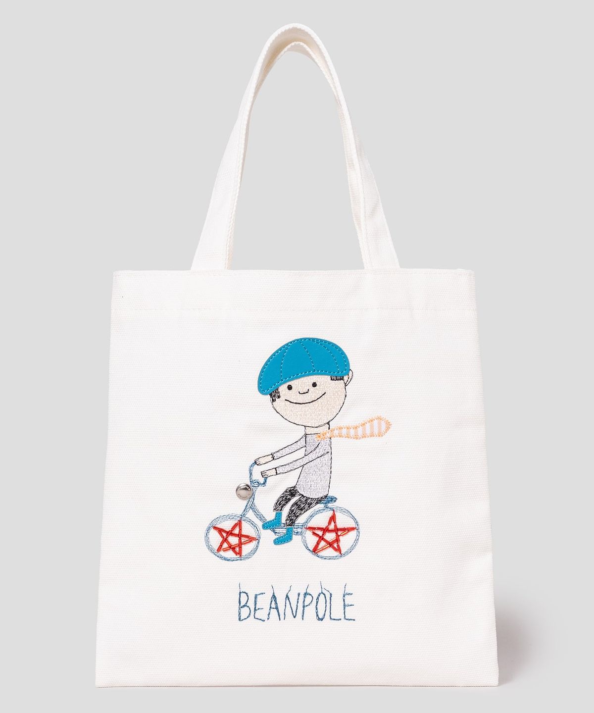 빈폴 액세서리(BEANPOLE ACCESSORY) [정희기] 자수 에코백 - 화이트
