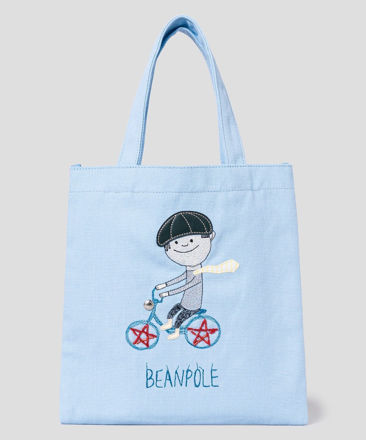 빈폴 액세서리(BEANPOLE ACCESSORY) [정희기] 자수 에코백 - 스카이 블루