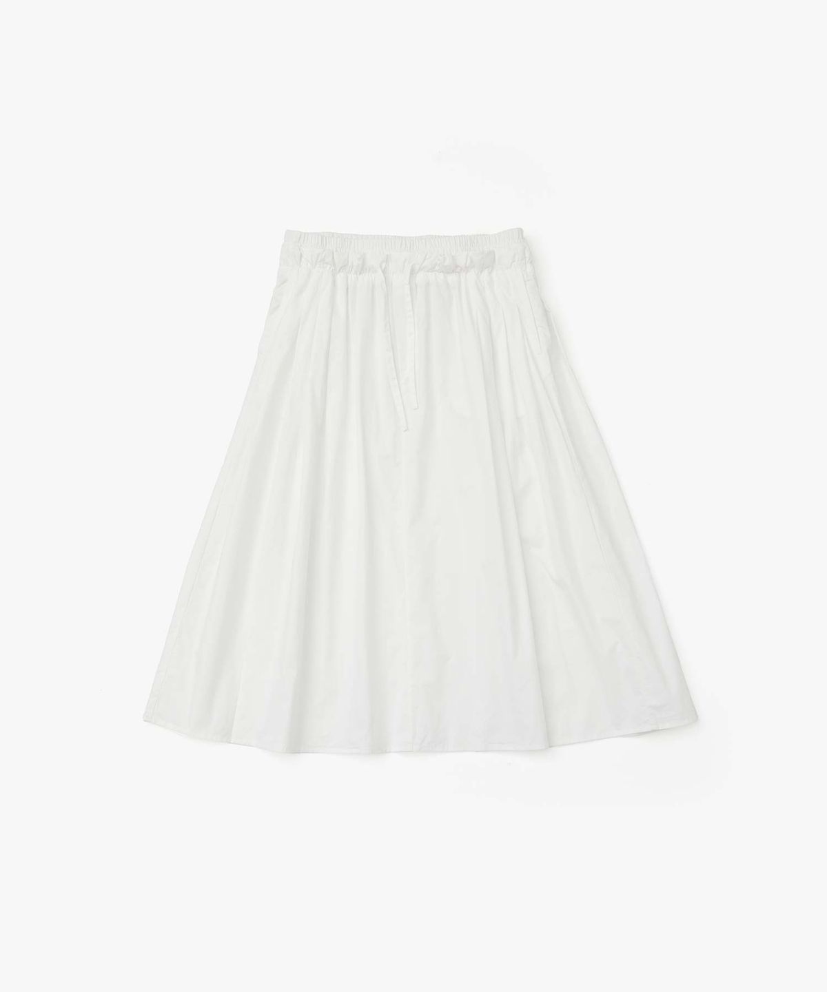 에이킷(AKEIT) Layered Poplin Long Skirt _White