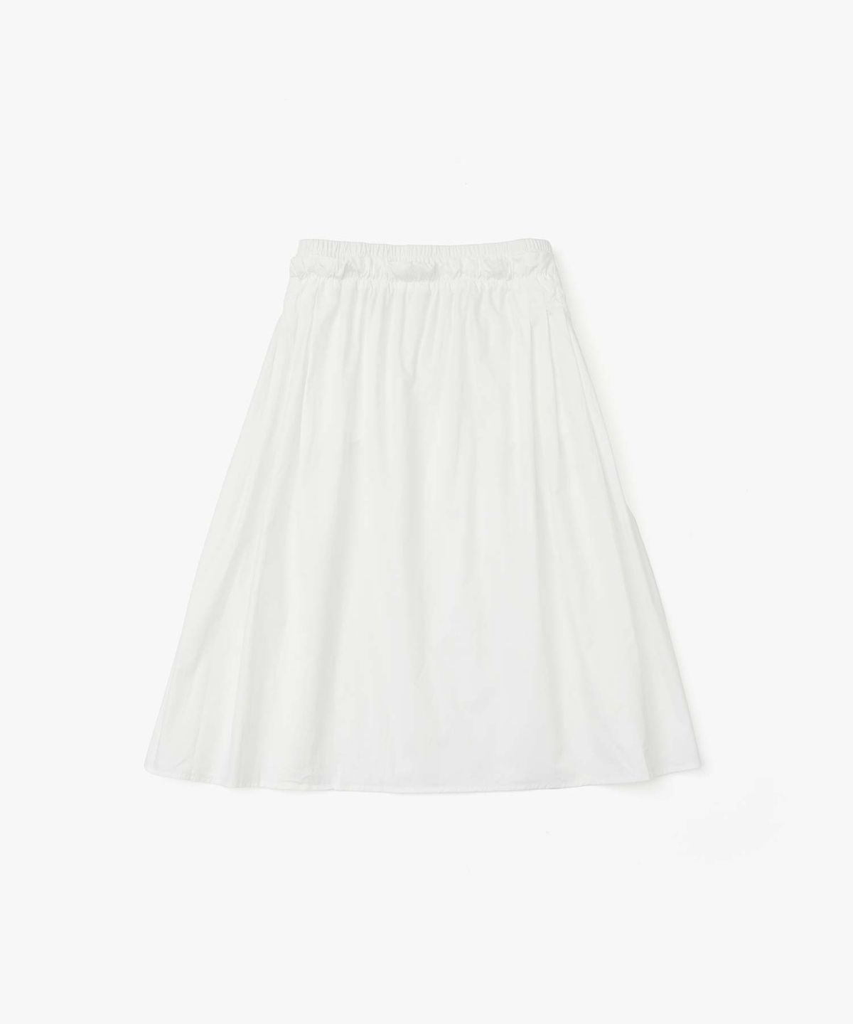 에이킷(AKEIT) Layered Poplin Long Skirt _White