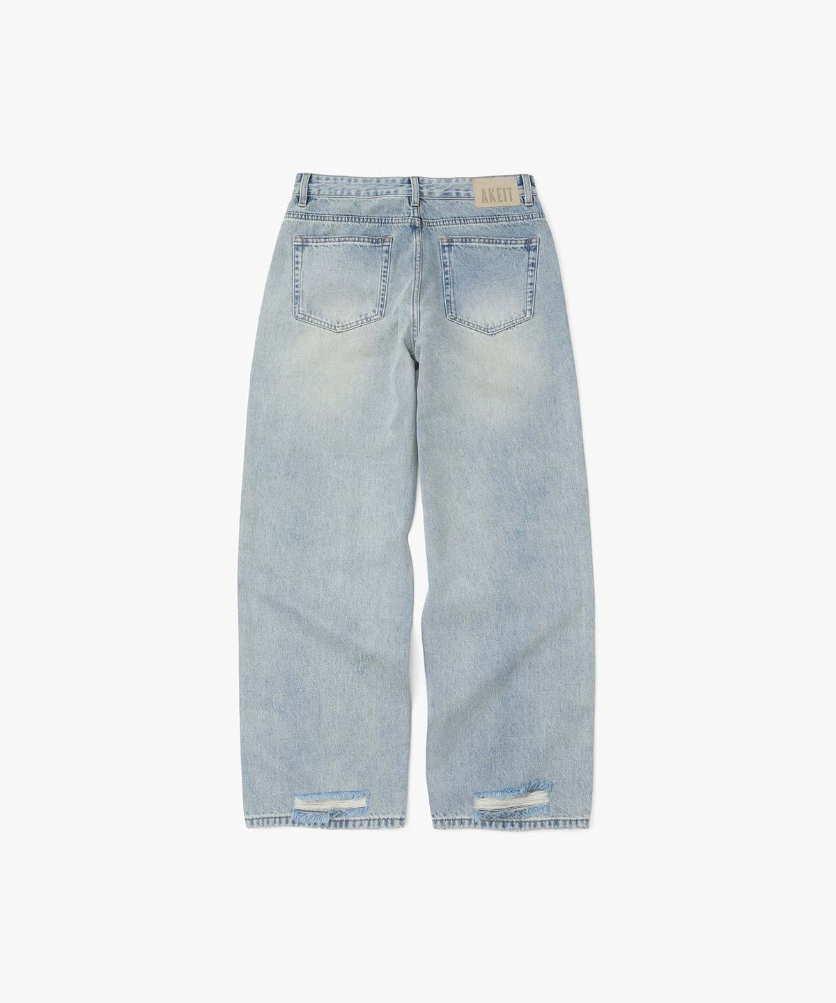 에이킷(AKEIT) Destroyed Denim Pants_Blue
