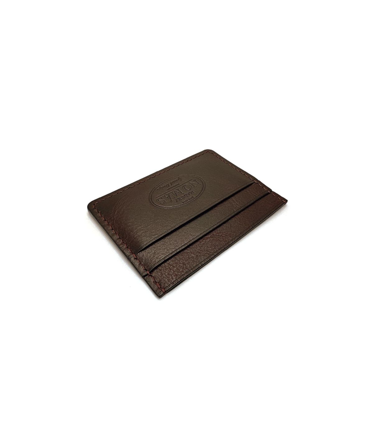 노마스(NO MAS) CARD CASE vol.4 (DARK BROWN)
