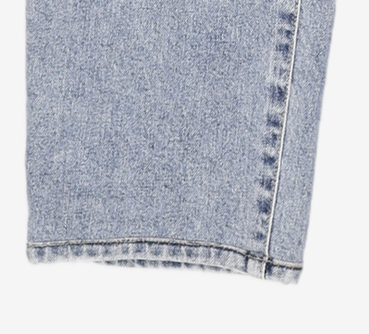 가먼트레이블(GARMENT LABLE) [피스워커x가먼트레이블]Garment Worker Tapered Crop Jeans / Tapered (Greyish Blue) L