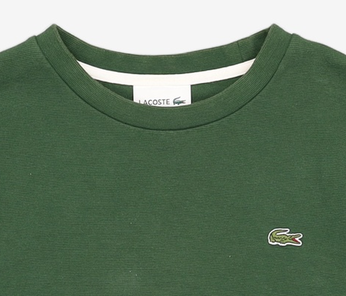 라코스테(LACOSTE) 남성 오토만 컬러블록 맨투맨 SH151E-53G 132 95