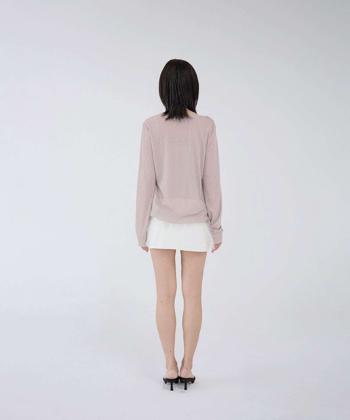 벨리아르(BELLIALEU) CLOUD V-NECK OATMEAL