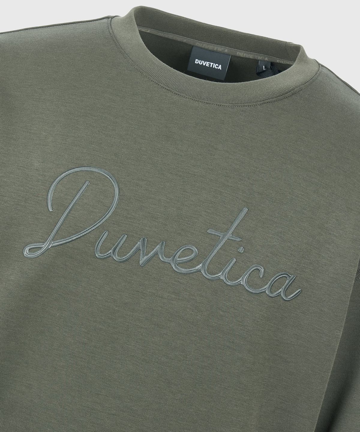 듀베티카(DUVETICA) 레그레소 맨투맨(다크 올리브)(남성 맨투맨)