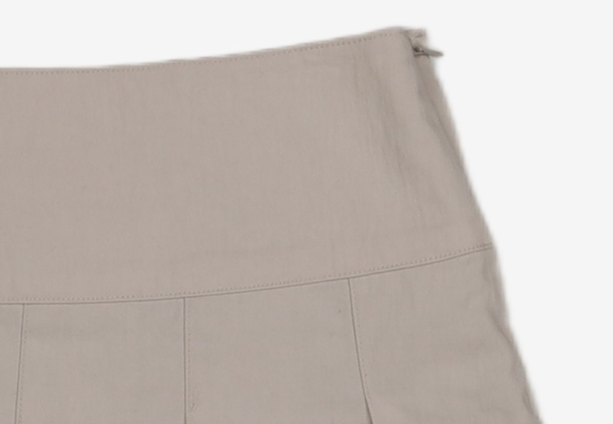 미세키서울(MISEKI SEOUL) Waist pocket bag mini skirt LIGHT GREY 2