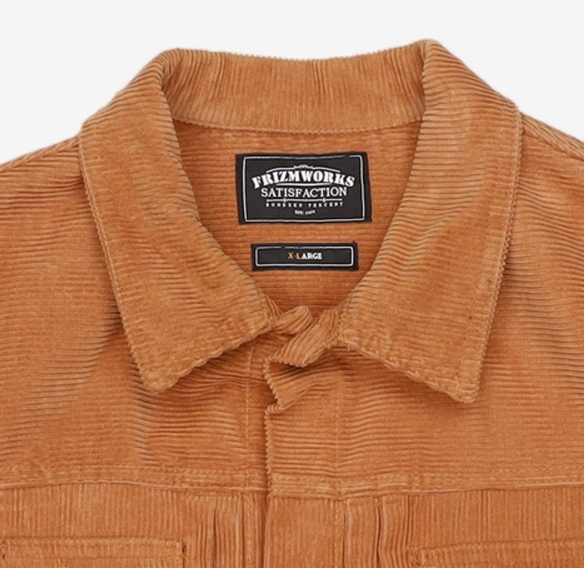 프리즘웍스(FRIZMWORKS) AROUND TRUCKER JACKET _ CAMEL XL