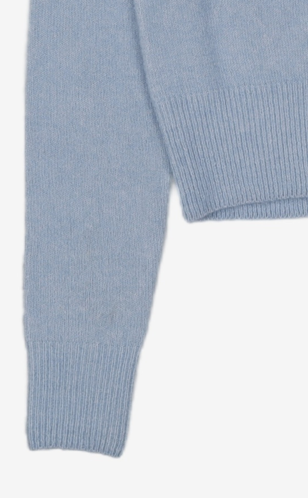 마리떼 프랑소와 저버(MARITHÉ + FRANҪOIS GIRBAUD) W V-NECK CROP CARDIGAN sky blue S