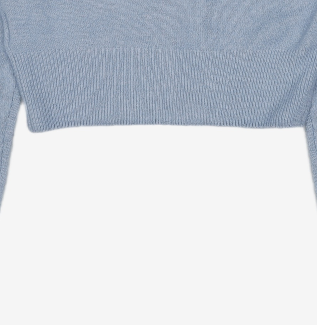 마리떼 프랑소와 저버(MARITHÉ + FRANҪOIS GIRBAUD) W V-NECK CROP CARDIGAN sky blue S