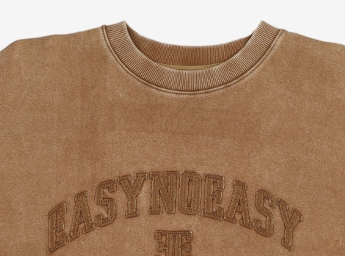 이지노이지(EASY NO EASY) 맨투맨/스웨트셔츠 2