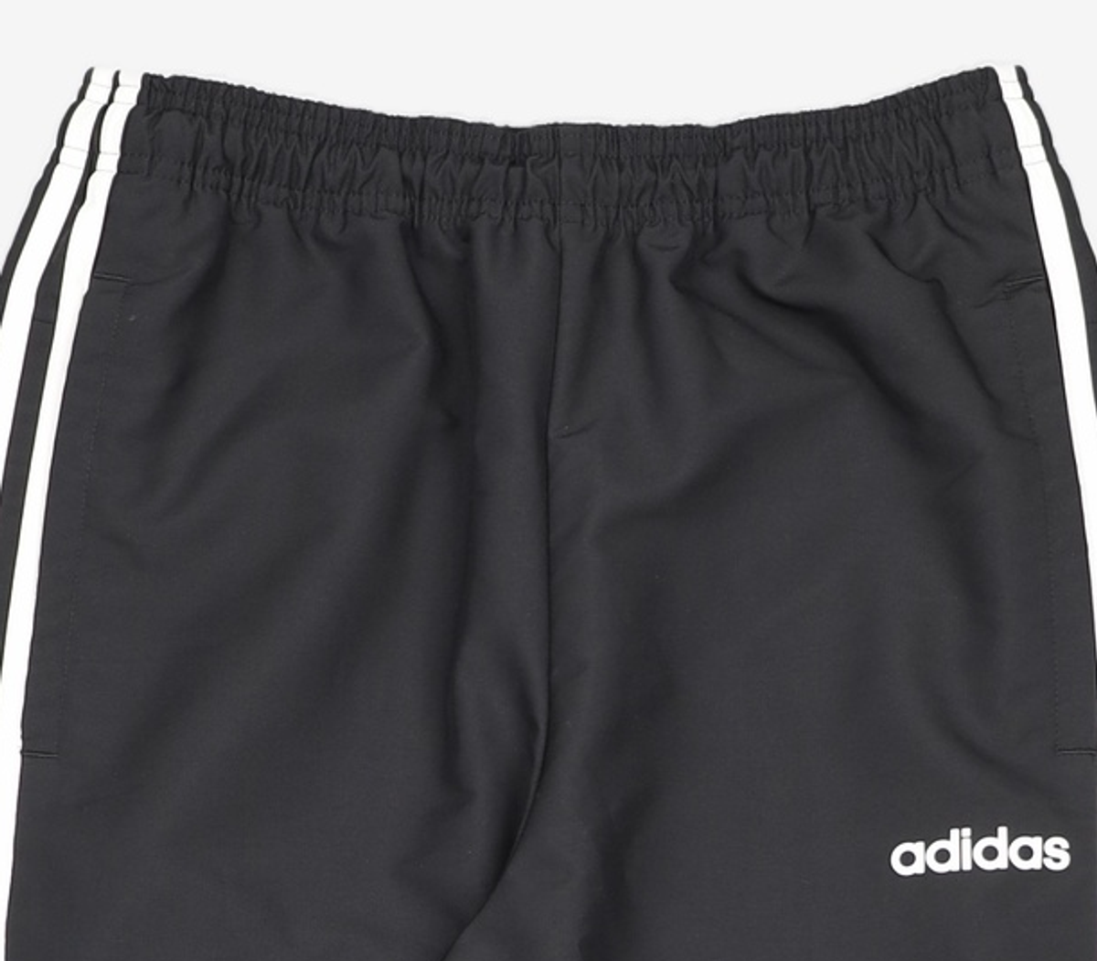 아디다스(ADIDAS) 에센셜 3S 윈드 팬츠 - 블랙:화이트 / DQ3100 M