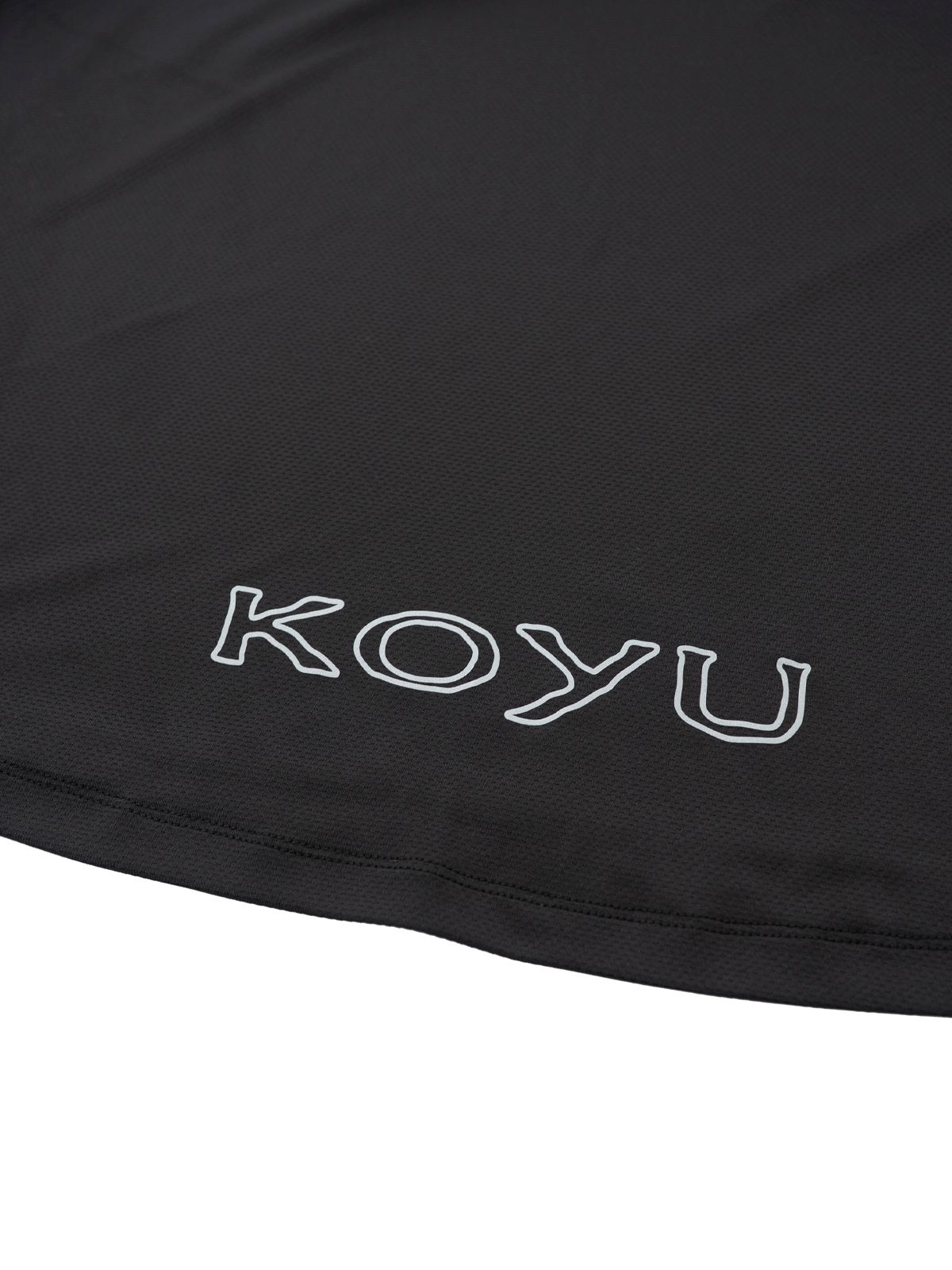 코유(KOYU) 아스킨 쿨 드라이 메쉬 숏 슬리브 [블랙]