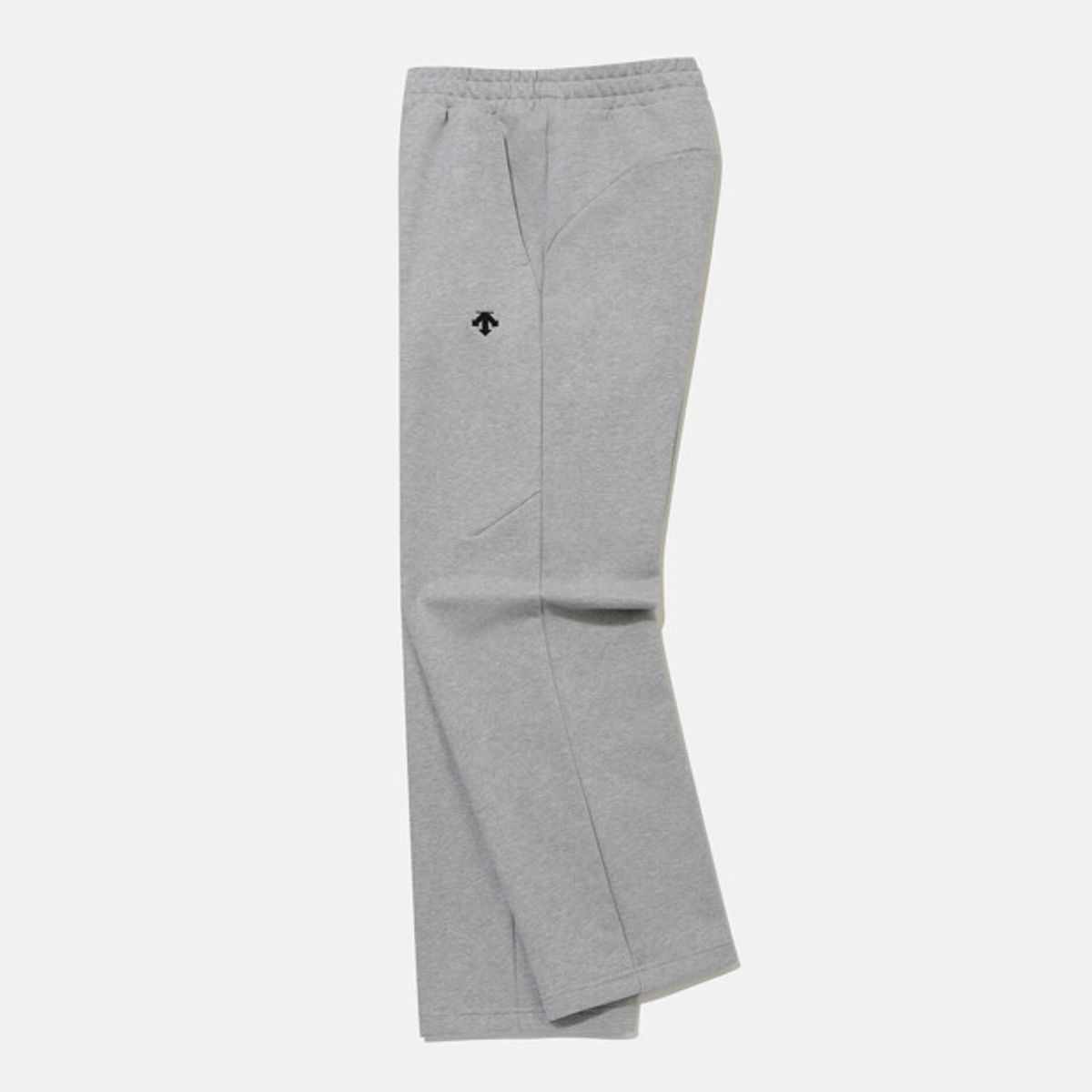 데상트(DESCENTE) 스포츠테리 스트레이트핏 팬츠 멜란지 그레이 SR323UKP81