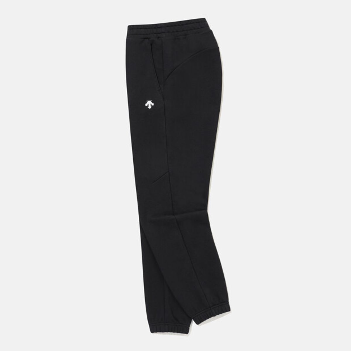 데상트(DESCENTE) 스포츠테리 조거 트레이닝 팬츠 블랙 SR323UFP81