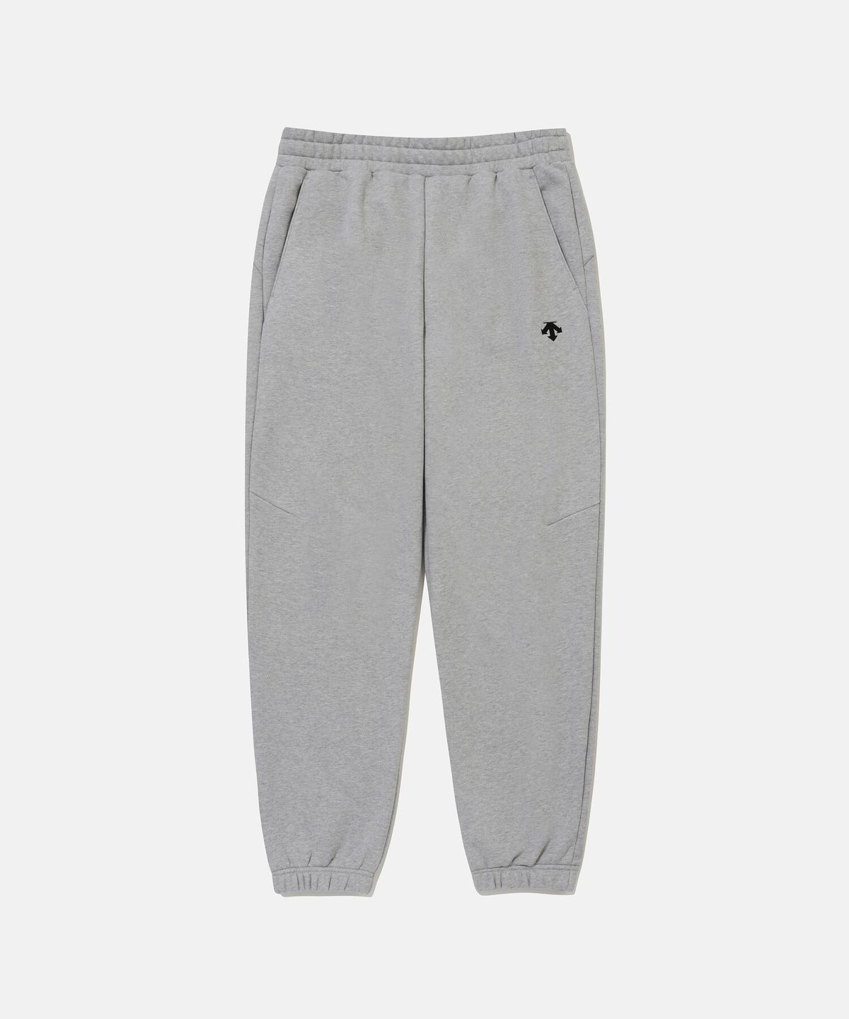 데상트(DESCENTE) 스포츠테리 조거 트레이닝 팬츠 멜란지 그레이 SR323UFP81
