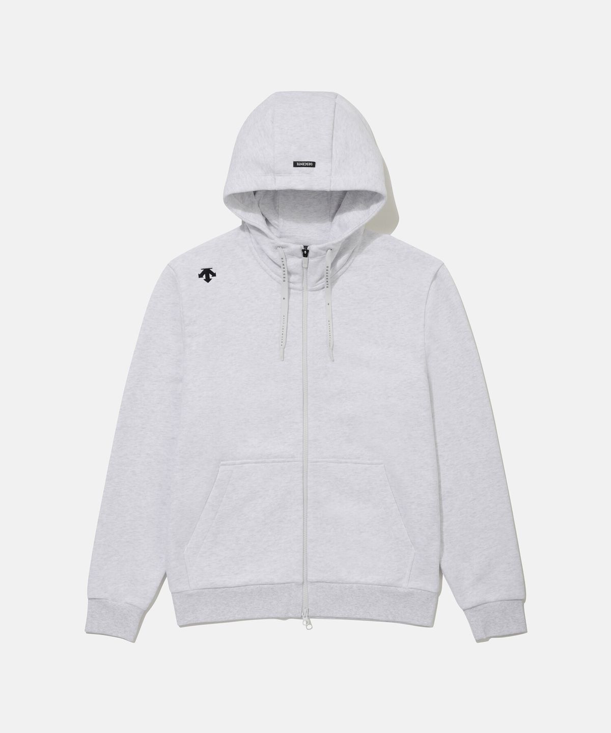 데상트(DESCENTE) 스포츠테리 백그래픽 트레이닝 자켓 라이트 그레이 SR323UFT81