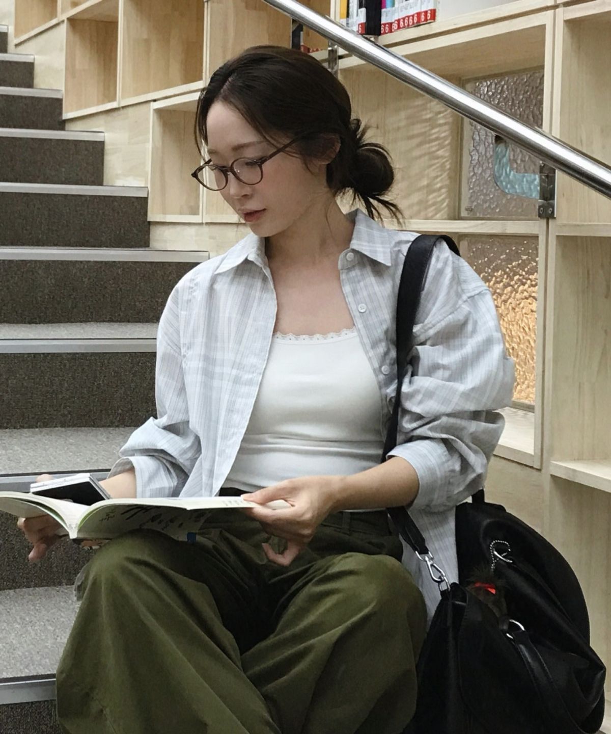 한글(HANGLE) [임마멜X한글] 페어리 오벌 브라운