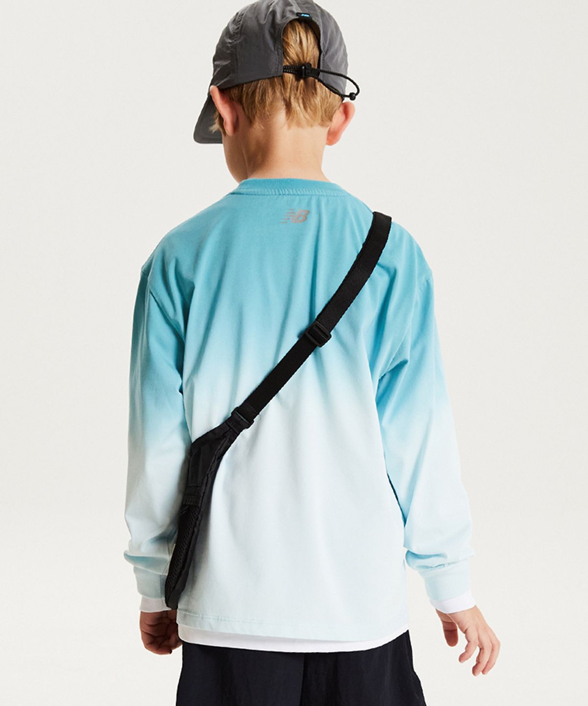 뉴발란스 키즈(NEWBALANCEKIDS) GRID PACK_그라데이션 다잉 긴팔티셔츠 NK9BG4906U50