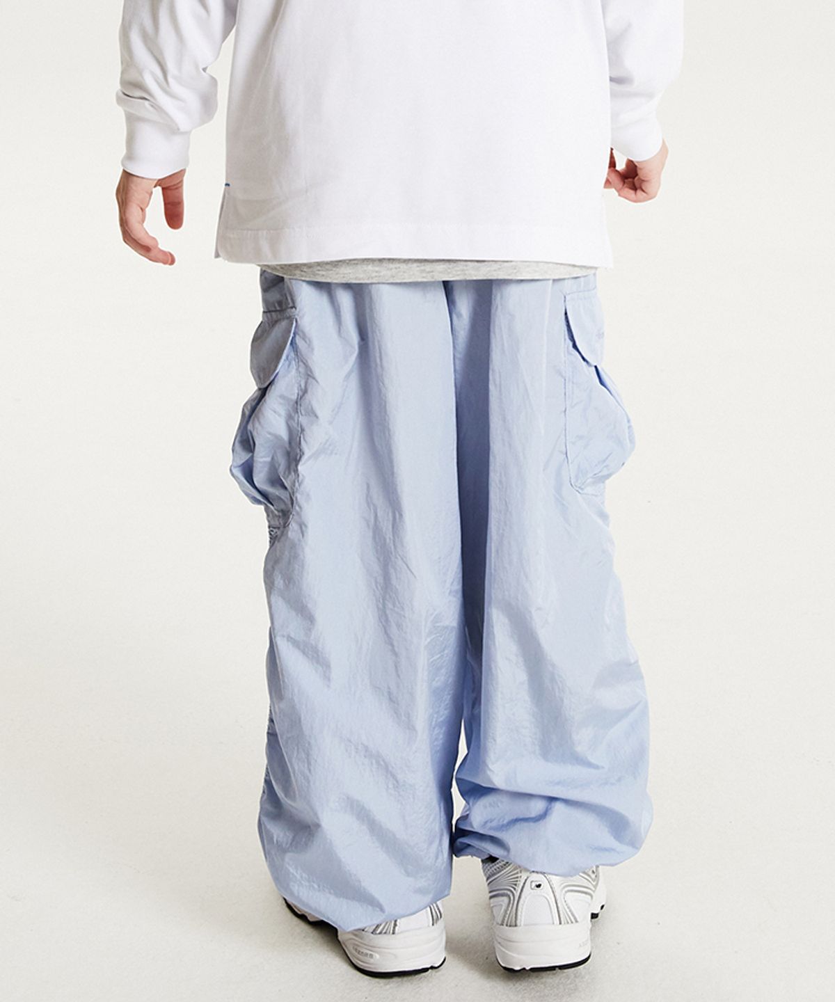 뉴발란스 키즈(NEWBALANCEKIDS) NBgC_우븐 파라수트 팬츠 NK9LG3871G51