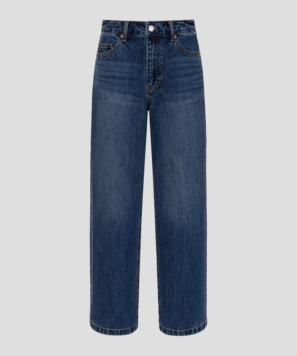 빈폴 레이디스(BEANPOLE LADIES) [Essential] 스트레이트 데님 팬츠  네이비 (BF6821E91R)