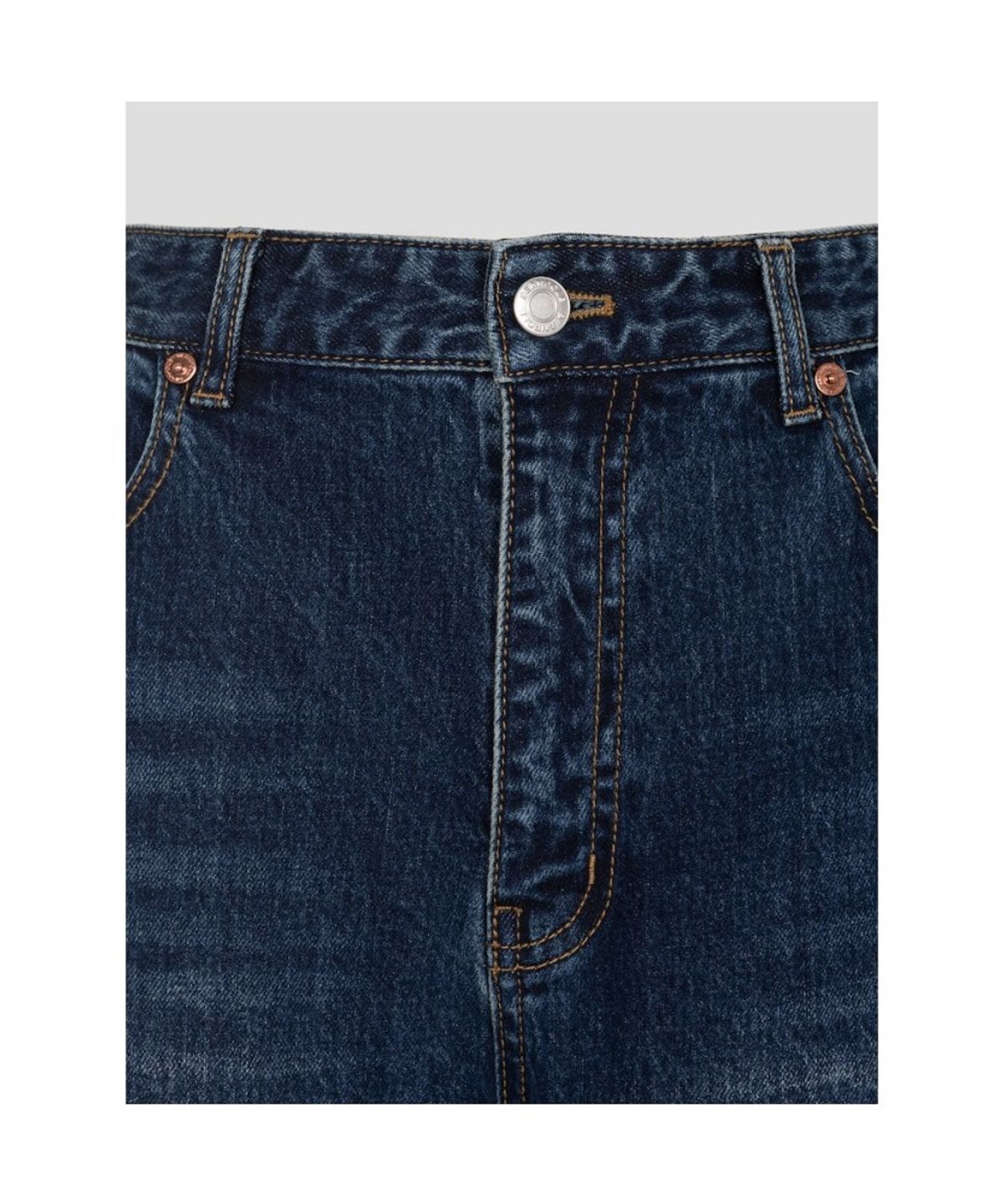 빈폴 레이디스(BEANPOLE LADIES) [Essential] 와이드 데님 팬츠  블루 (BF6821E92P)