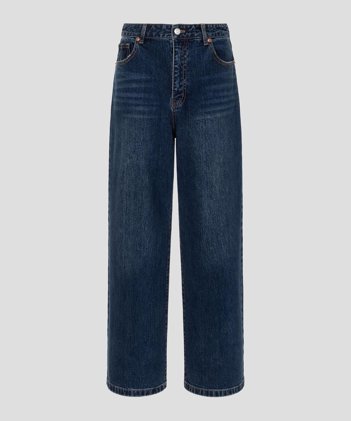 빈폴 레이디스(BEANPOLE LADIES) [Essential] 와이드 데님 팬츠  블루 (BF6821E92P)