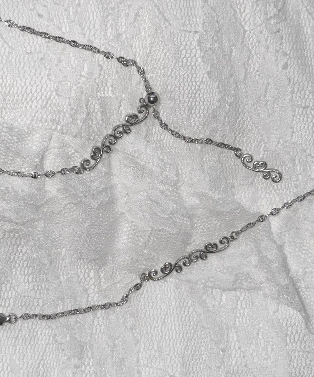 러브트릭스(LOVETRIX) Vintage Lace Necklace
