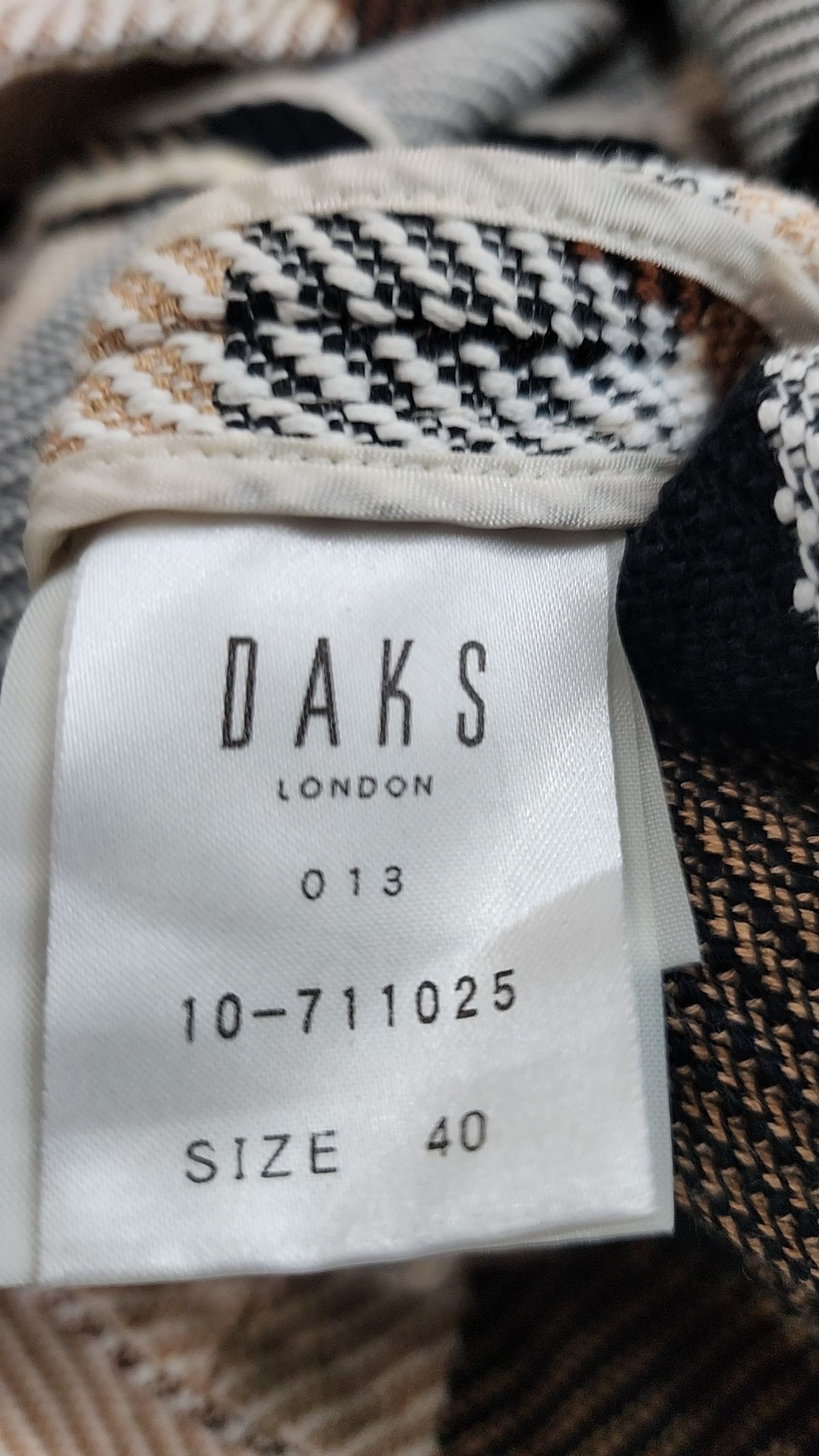 닥스런던(DAKS LONDON) 나일론/코치 재킷 40